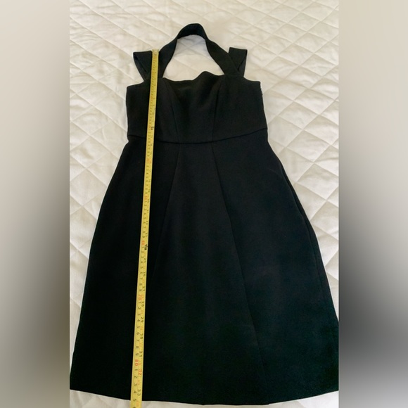 Maje black mini dress with wide straps and sexy cut-out at its back Maje Size 1 - Picture 16 of 16